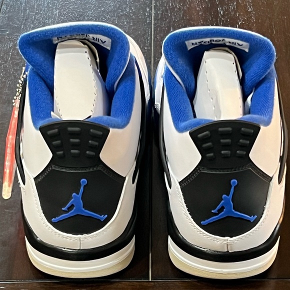 100% AUTHENTIC DS 2017 NIKE AIR JORDAN 4 IV RETRO ROYAL MOTORSPORTS SZ 8.5 - Picture 10 of 16